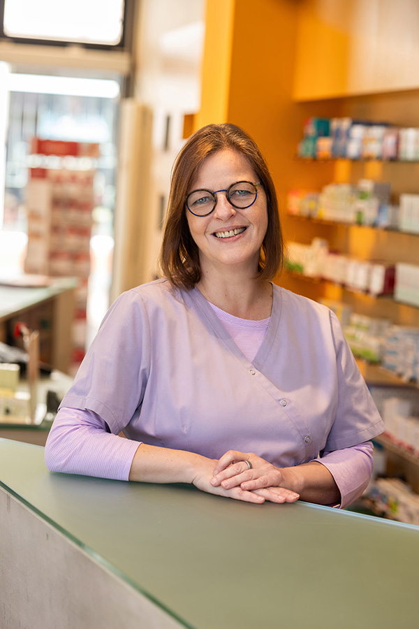 Birgit Schulz, Apothekerin der Maximilian-Apotheke